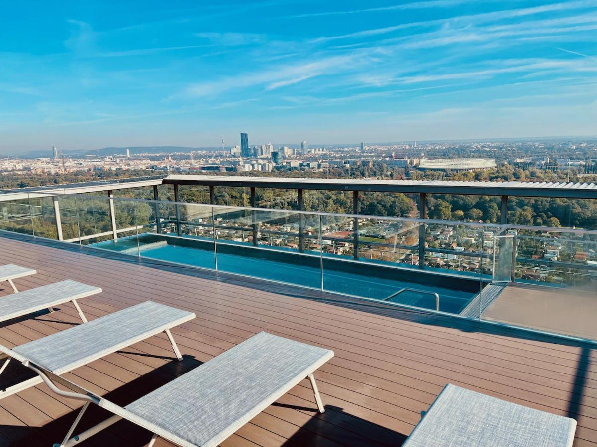 Triiiple Level 20 - Sonnenwohnen Apartment Mit Parkplatz Und Fantastischem Ausblick Viena Exterior foto